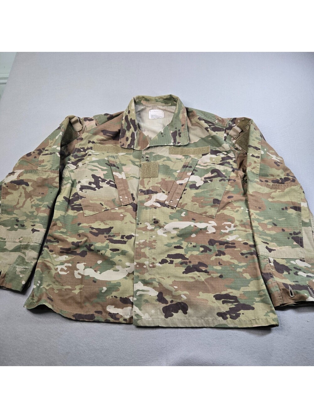 US Army Combat Coat Zip Medium Short ACU 8415-01-623-5526 Insect Guard Unisex
